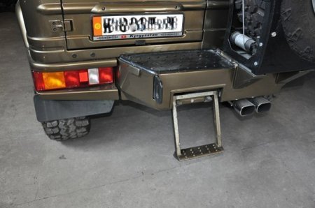 Джип "БУЛАТ" на базе ГАЗ-66 и с элементами Range Rover